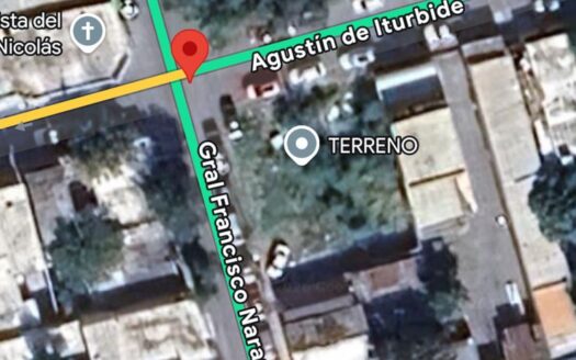Terreno en renta en Centro de San Nicolas
